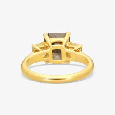 ASSAEL Assael 18K Yellow Gold Brown & Yellow Diamond Statement Ring Sz. 6 by The Solist | Thumbnail 3 ASSAEL Assael 18K Yellow Gold Brown & Yellow Diamond Statement Ring Sz. 6 by The Solist | Thumbnail 3
