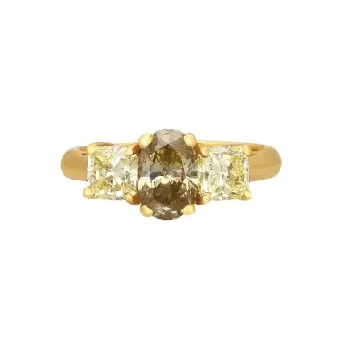 ASSAEL Assael 18K Yellow Gold Diamond Statement Ring Sz. 6 by The Solist | Thumbnail 1 ASSAEL Assael 18K Yellow Gold Diamond Statement Ring Sz. 6 by The Solist | Thumbnail 1