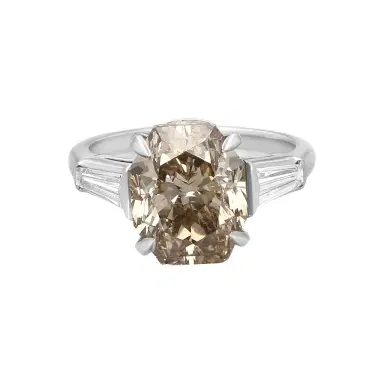 ASSAEL Assael Platinum Fancy Brown Diamond Statement Ring Sz. 5.5 by The Solist | Thumbnail 1 ASSAEL Assael Platinum Fancy Brown Diamond Statement Ring Sz. 5.5 by The Solist | Thumbnail 1