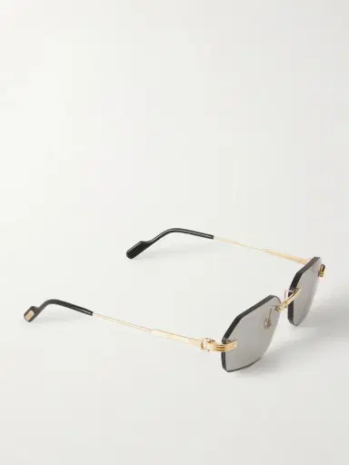 Cartier Eyewear Première De Cartier Round-frame Metal And Acetate Sunglasses | Thumbnail 3 Cartier Eyewear Première De Cartier Round-frame Metal And Acetate Sunglasses | Thumbnail 3