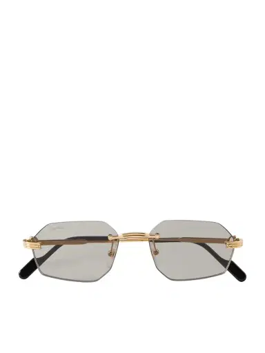 Cartier Eyewear Première De Cartier Round-frame Metal And Acetate Sunglasses | Thumbnail 1 Cartier Eyewear Première De Cartier Round-frame Metal And Acetate Sunglasses | Thumbnail 1