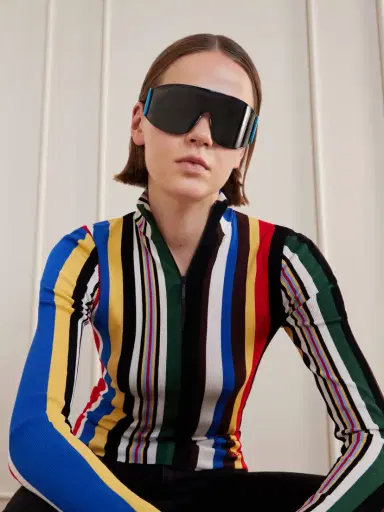 Loewe Speed Shield Mask Metal Sunglasses | Thumbnail 2 Loewe Speed Shield Mask Metal Sunglasses | Thumbnail 2