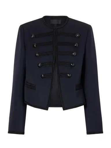 Nili Lotan Blondie Wool-gabardine Jacket | Thumbnail 1 Nili Lotan Blondie Wool-gabardine Jacket | Thumbnail 1