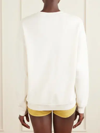 ÉTERNE Cotton-jersey Sweater | Thumbnail 4 ÉTERNE Cotton-jersey Sweater | Thumbnail 4