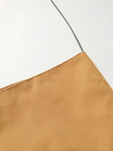 Valesque Bucket Leather-trimmed Satin-shell Tote Bag | Thumbnail 5 Valesque Bucket Leather-trimmed Satin-shell Tote Bag | Thumbnail 5