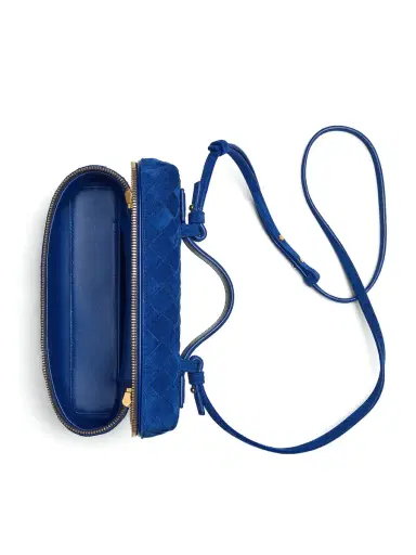 Bottega Veneta Suede Bang Bang Vanity Case | Thumbnail 4 Bottega Veneta Suede Bang Bang Vanity Case | Thumbnail 4
