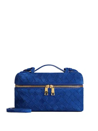 Bottega Veneta Suede Bang Bang Vanity Case | Thumbnail 1 Bottega Veneta Suede Bang Bang Vanity Case | Thumbnail 1