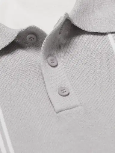 Onia Striped Cotton Polo Shirt | Thumbnail 4 Onia Striped Cotton Polo Shirt | Thumbnail 4