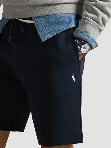 Polo Ralph Lauren Men's Double-Knit Shorts - Aviator Navy | Thumbnail 6 Polo Ralph Lauren Men's Double-Knit Shorts - Aviator Navy | Thumbnail 6