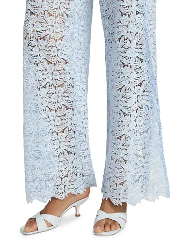Generation Love Women's Fifi Lace Pants - Light Blue White - Size XL | Thumbnail 6 Generation Love Women's Fifi Lace Pants - Light Blue White - Size XL | Thumbnail 6