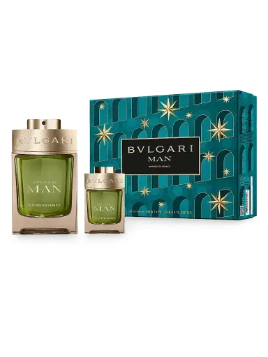 BVLGARI Men's MAN Wood Essence 2-Piece Eau de Parfum Gift Set | Thumbnail 1 BVLGARI Men's MAN Wood Essence 2-Piece Eau de Parfum Gift Set | Thumbnail 1