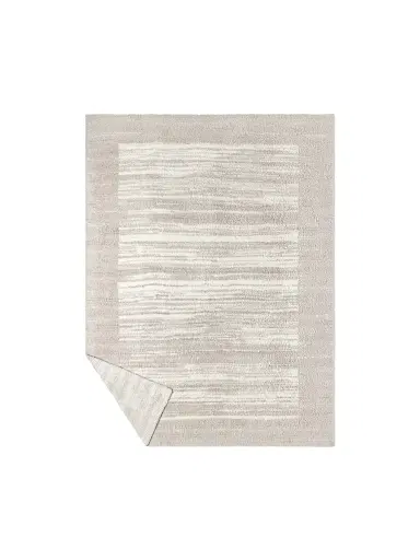 Barefoot Dreams CozyChic Space-Dye Border Throw Blanket - Moonbeam Multi | Thumbnail 3 Barefoot Dreams CozyChic Space-Dye Border Throw Blanket - Moonbeam Multi | Thumbnail 3