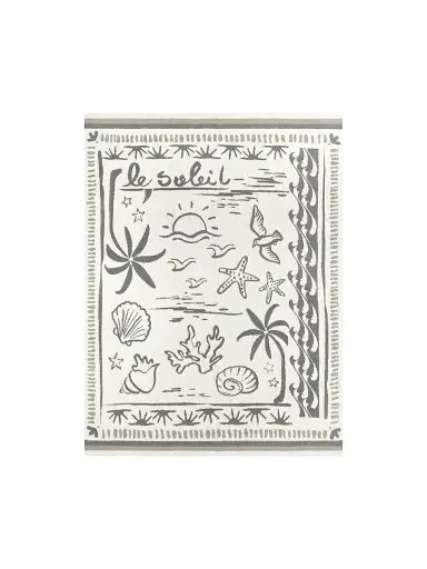 Barefoot Dreams CozyChic Le Soleil Throw Blanket | Thumbnail 6 Barefoot Dreams CozyChic Le Soleil Throw Blanket | Thumbnail 6