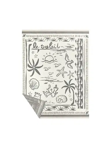 Barefoot Dreams CozyChic Le Soleil Throw Blanket | Thumbnail 7 Barefoot Dreams CozyChic Le Soleil Throw Blanket | Thumbnail 7