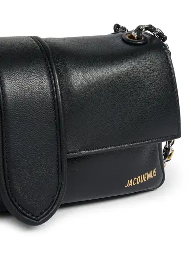 Jacquemus Women's Le Bambino Leather Shoulder Bag - Black | Thumbnail 5 Jacquemus Women's Le Bambino Leather Shoulder Bag - Black | Thumbnail 5