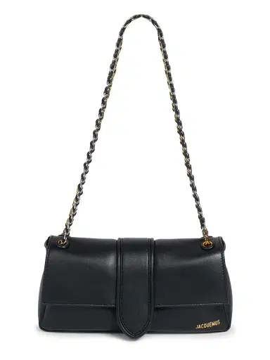 Jacquemus Women's Le Bambino Leather Shoulder Bag - Black | Thumbnail 8 Jacquemus Women's Le Bambino Leather Shoulder Bag - Black | Thumbnail 8