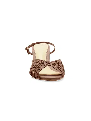 Alexandre Birman Women's Lilian 75MM Woven Leather Wedge Sandals - Espresso | Thumbnail 7 Alexandre Birman Women's Lilian 75MM Woven Leather Wedge Sandals - Espresso | Thumbnail 7
