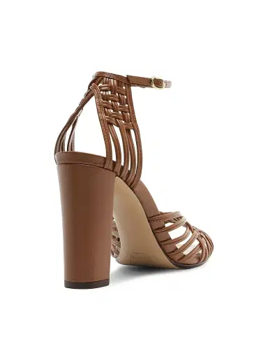 Alexandre Birman Women's Lilian 90MM Leather Sandals - Espresso | Thumbnail 3 Alexandre Birman Women's Lilian 90MM Leather Sandals - Espresso | Thumbnail 3