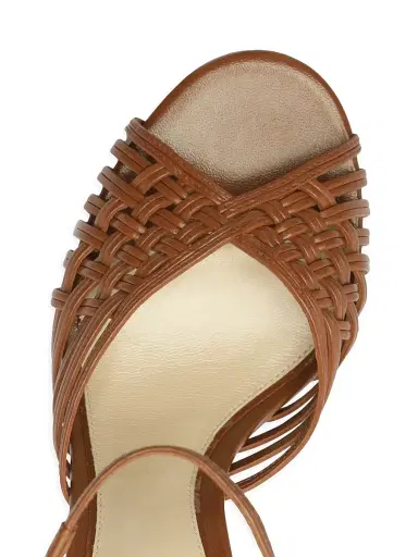 Alexandre Birman Women's Lilian 90MM Leather Sandals - Espresso | Thumbnail 5 Alexandre Birman Women's Lilian 90MM Leather Sandals - Espresso | Thumbnail 5