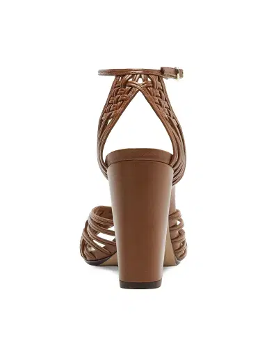 Alexandre Birman Women's Lilian 90MM Leather Sandals - Espresso | Thumbnail 9 Alexandre Birman Women's Lilian 90MM Leather Sandals - Espresso | Thumbnail 9