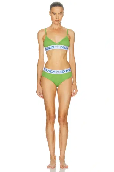 Versace Cotton Rib Bra | Thumbnail 4 Versace Cotton Rib Bra | Thumbnail 4