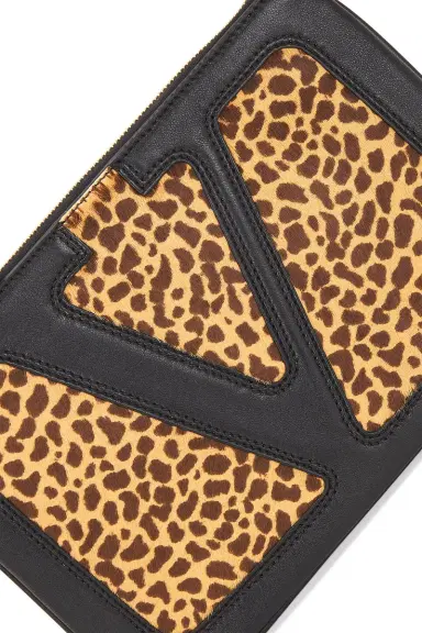 Valentino Garavani Viva Superstar Calf Hair Medium Flat Pouch | Thumbnail 7 Valentino Garavani Viva Superstar Calf Hair Medium Flat Pouch | Thumbnail 7
