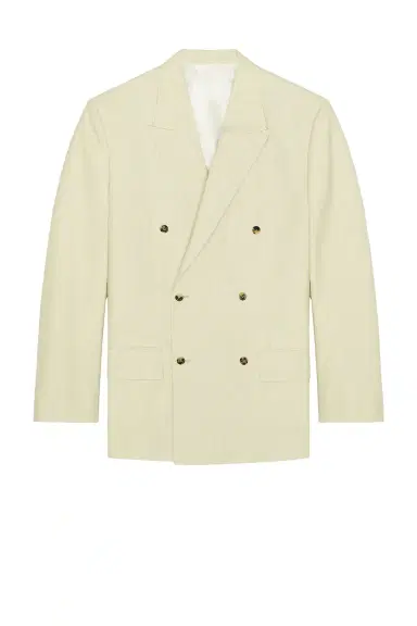 Bottega Veneta Wool Cotton Melange Gabardine Double Breasted Jacket | Thumbnail 4 Bottega Veneta Wool Cotton Melange Gabardine Double Breasted Jacket | Thumbnail 4