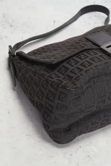 Fendi Zucchino Mama Baguette Shoulder Bag | Thumbnail 9 Fendi Zucchino Mama Baguette Shoulder Bag | Thumbnail 9