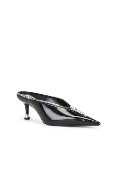Alexander Wang Akila Zip Closed Toe Mule | Thumbnail 2 Alexander Wang Akila Zip Closed Toe Mule | Thumbnail 2