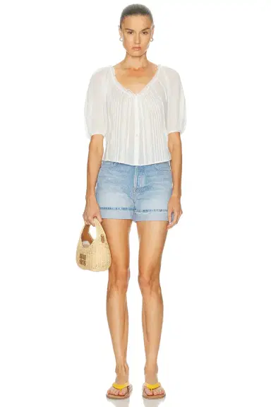 Mother Culotte Cuffed Short | Thumbnail 5 Mother Culotte Cuffed Short | Thumbnail 5