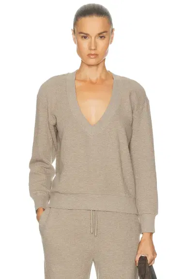 Negative Underwear Waffle Knit Deep V | Thumbnail 1 Negative Underwear Waffle Knit Deep V | Thumbnail 1
