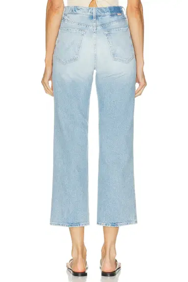 Mother The Rambler Zip Flood Jeans | Thumbnail 4 Mother The Rambler Zip Flood Jeans | Thumbnail 4