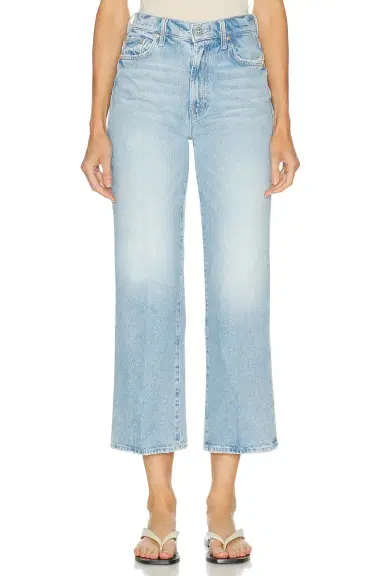 Mother The Rambler Zip Flood Jeans | Thumbnail 1 Mother The Rambler Zip Flood Jeans | Thumbnail 1
