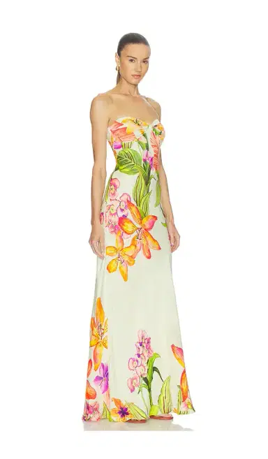 ROCOCO SAND Strapless Maxi Dress | Thumbnail 2 ROCOCO SAND Strapless Maxi Dress | Thumbnail 2