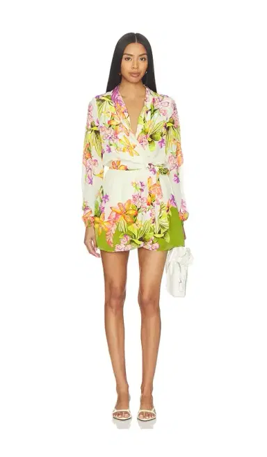 ROCOCO SAND Mini Dress With Detachable Belt | Thumbnail 1 ROCOCO SAND Mini Dress With Detachable Belt | Thumbnail 1