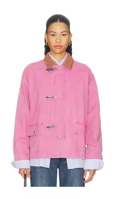 Found Fireman Clasp Cotton Twill Jacket | Thumbnail 2 Found Fireman Clasp Cotton Twill Jacket | Thumbnail 2