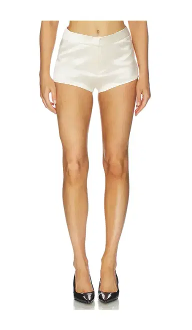 Susanna Chow Naomi Satin Shorts | Thumbnail 1 Susanna Chow Naomi Satin Shorts | Thumbnail 1