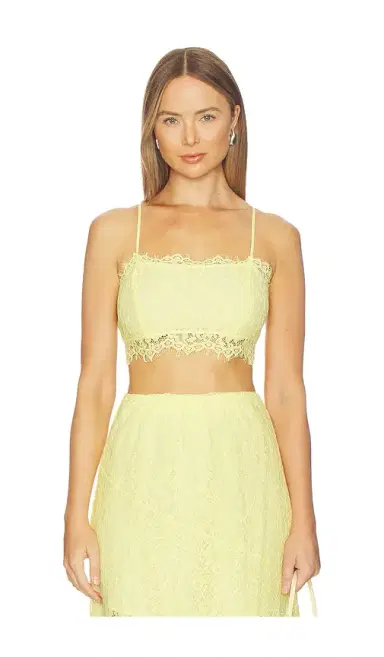 Cami NYC Sofie Lace Cropped Camisole | Thumbnail 1 Cami NYC Sofie Lace Cropped Camisole | Thumbnail 1