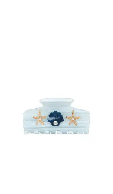 Lele Sadoughi Mini Sea Shell Claw Clip | Thumbnail 2 Lele Sadoughi Mini Sea Shell Claw Clip | Thumbnail 2