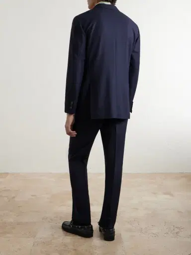 Drake's Virgin Wool Suit Jacket - Men | Thumbnail 4 Drake's Virgin Wool Suit Jacket - Men | Thumbnail 4