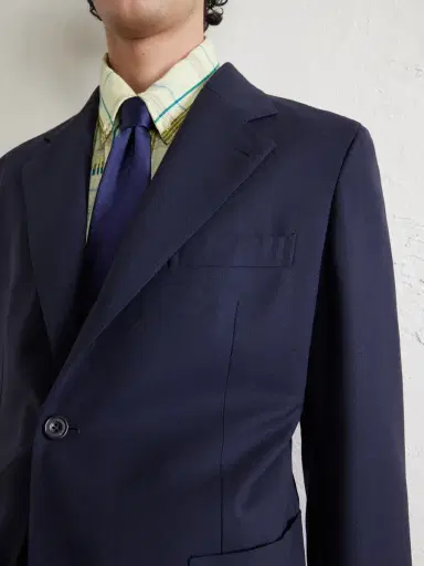 Drake's Virgin Wool Suit Jacket - Men | Thumbnail 5 Drake's Virgin Wool Suit Jacket - Men | Thumbnail 5