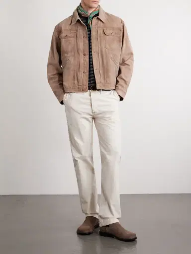 RRL Cotton-Canvas Trucker Jacket - Men | Thumbnail 2 RRL Cotton-Canvas Trucker Jacket - Men | Thumbnail 2
