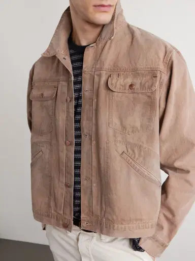 RRL Cotton-Canvas Trucker Jacket - Men | Thumbnail 5 RRL Cotton-Canvas Trucker Jacket - Men | Thumbnail 5
