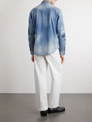 RRL Addington Denim Shirt - Men | Thumbnail 4 RRL Addington Denim Shirt - Men | Thumbnail 4
