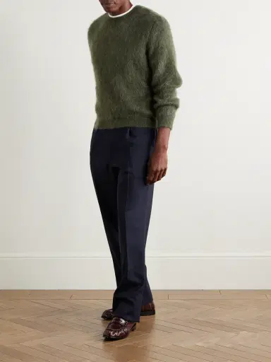 Stòffa Straight-Leg Pleated Wool Trousers - Men | Thumbnail 2 Stòffa Straight-Leg Pleated Wool Trousers - Men | Thumbnail 2