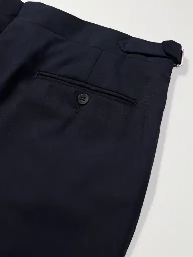 Stòffa Straight-Leg Pleated Wool Trousers - Men | Thumbnail 5 Stòffa Straight-Leg Pleated Wool Trousers - Men | Thumbnail 5