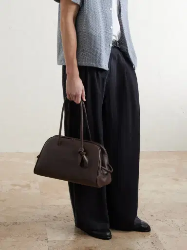 Jacquemus Le Turismo Full-Grain Leather Messenger Bag - Men | Thumbnail 2 Jacquemus Le Turismo Full-Grain Leather Messenger Bag - Men | Thumbnail 2