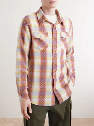 God’s True Cashmere Checked Cashmere Shirt - Men | Thumbnail 3 God’s True Cashmere Checked Cashmere Shirt - Men | Thumbnail 3