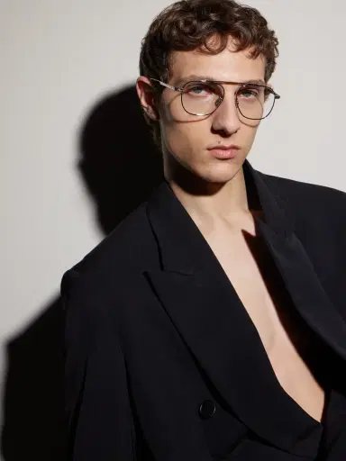DIOR Eyewear DiorBotanicaO S6U Geometric Silver-Tone Glasses - Men | Thumbnail 4 DIOR Eyewear DiorBotanicaO S6U Geometric Silver-Tone Glasses - Men | Thumbnail 4