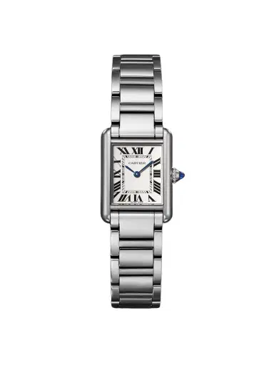 Cartier Tank Must de Small SolarBeat™ Stainless Steel Watch, Ref. WSTA0121 - Men | Thumbnail 1 Cartier Tank Must de Small SolarBeat™ Stainless Steel Watch, Ref. WSTA0121 - Men | Thumbnail 1